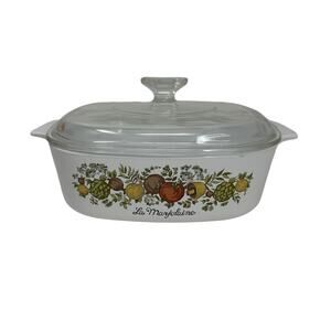 Corning Ware A-2-B Spice of Life La Marjolaine 2 Qt Casserole Dish w/ Lid